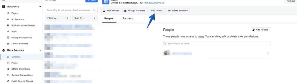 Завантажте товари в каталог