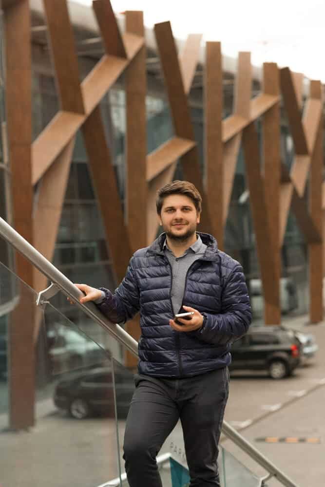 ділове фото хлопець