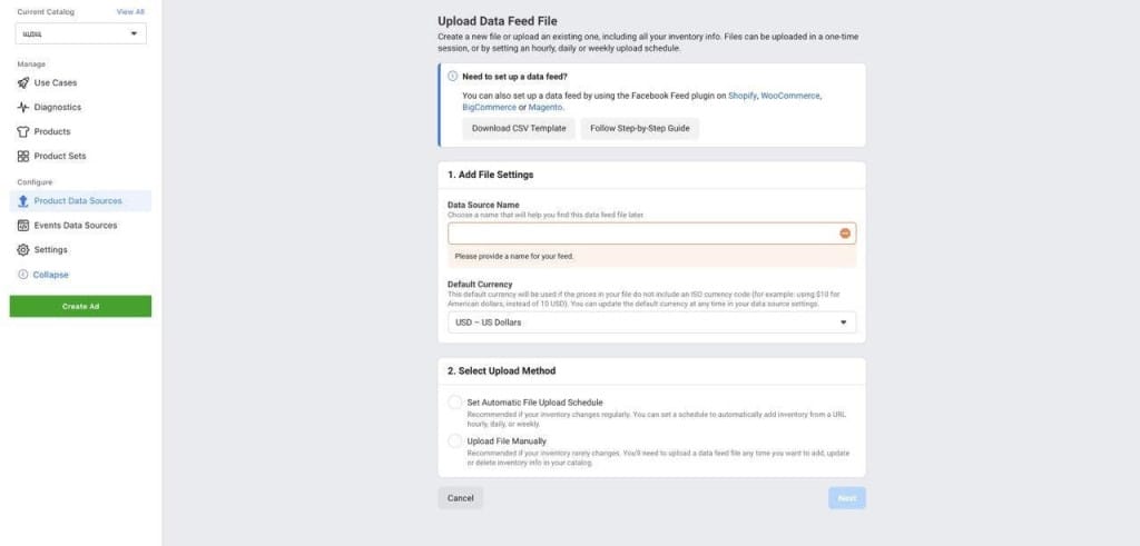 Вставте посилання на ваш фід