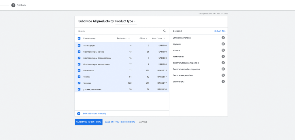 Сегментация по бренду