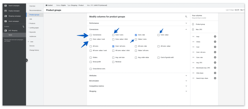 Значение конверсии