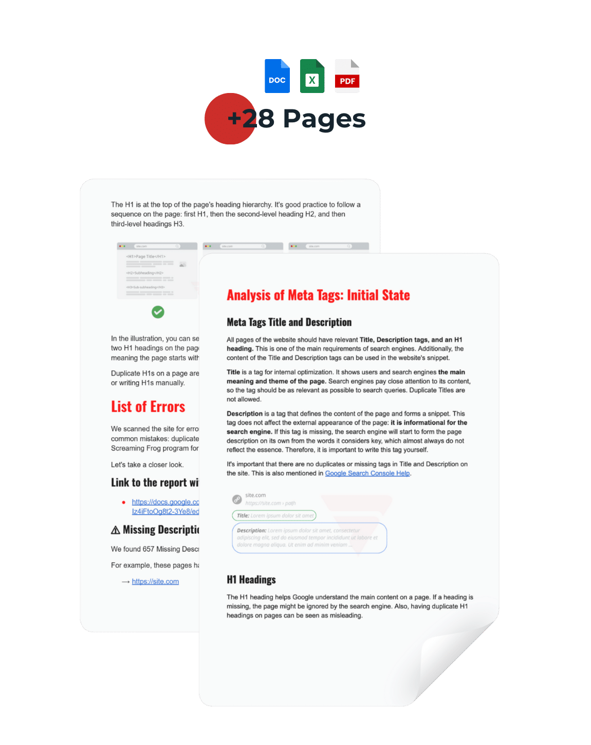 SEO audit marketing Link