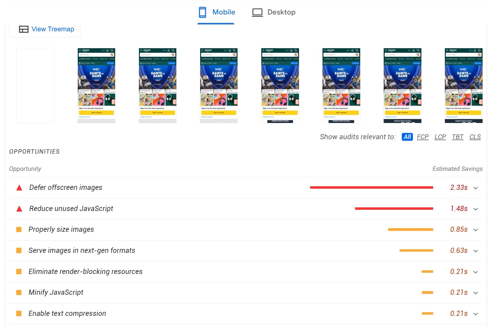 How to check a website through Google PageSpeed Insights