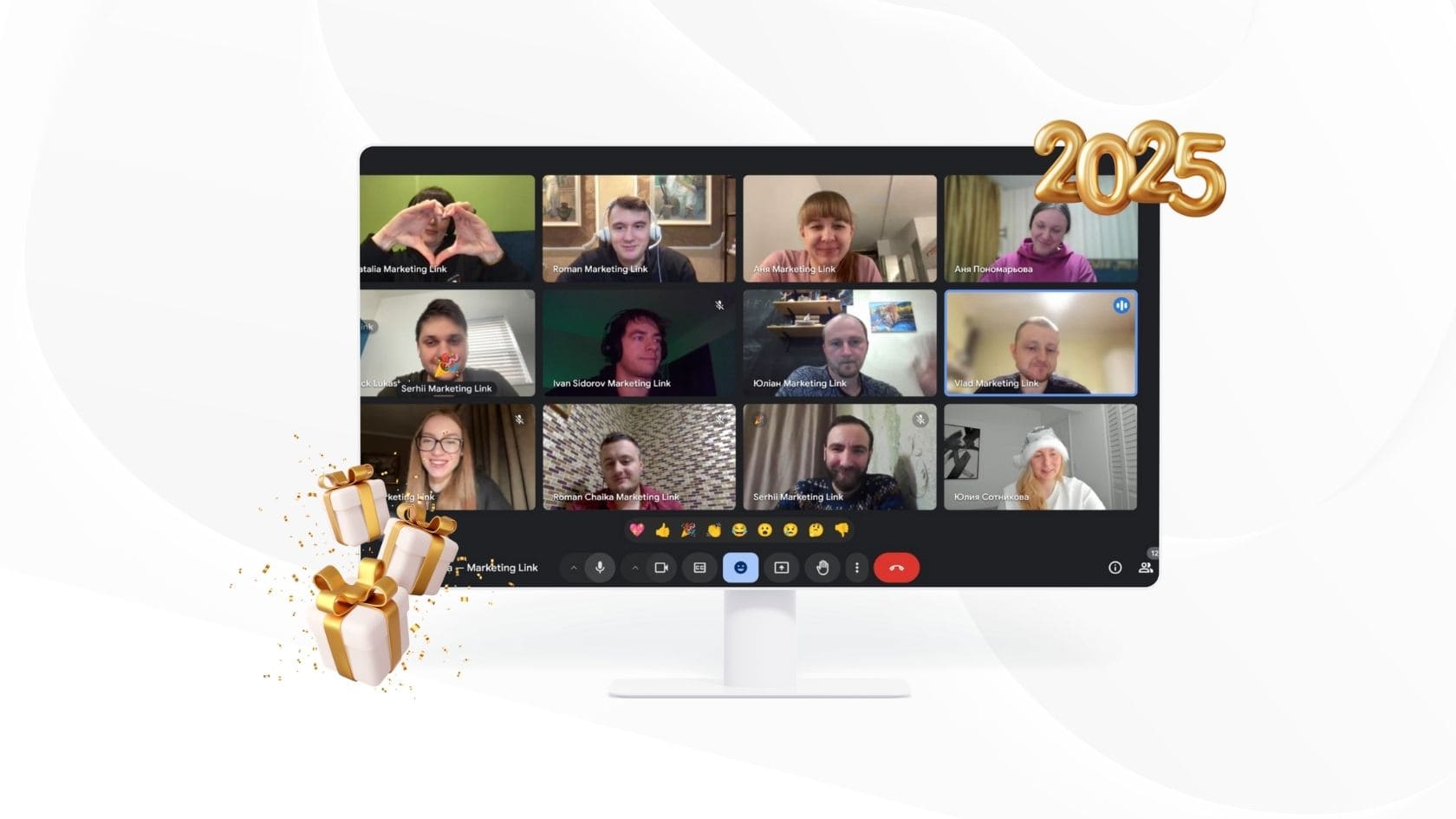 secret santa in marketing link 2025