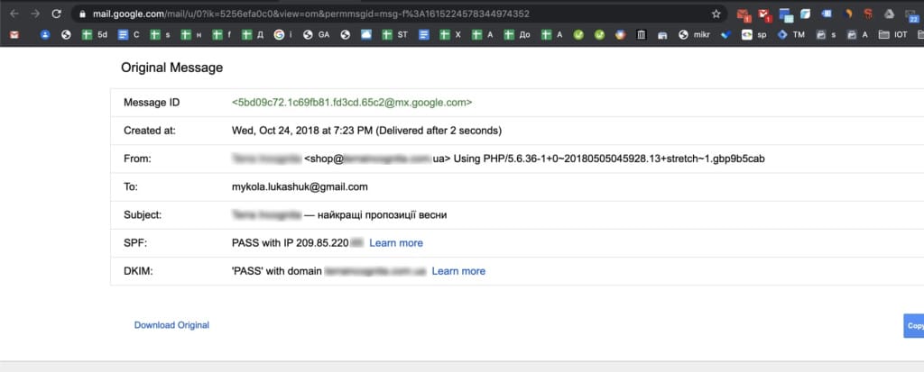 Налаштували SPF та DKIM