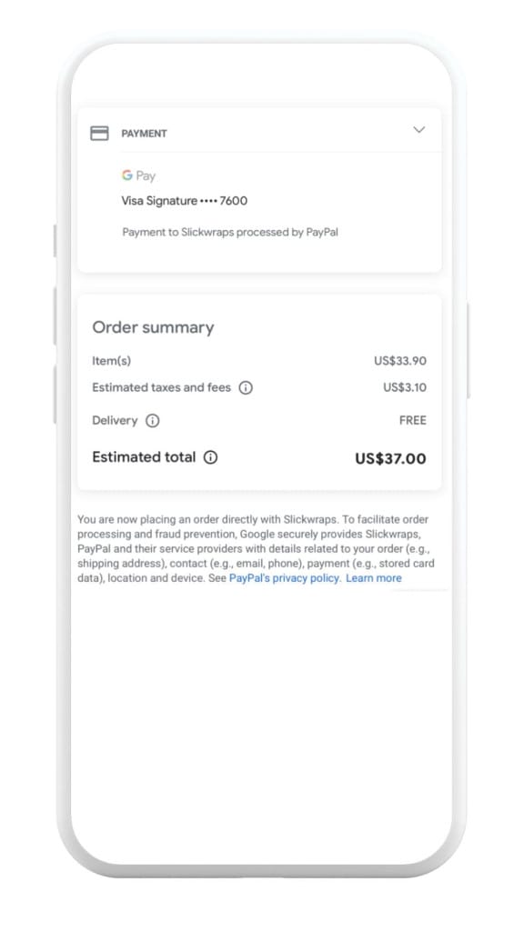 Розумний Google й так знає вашу картку та не cтавить зайвих питань