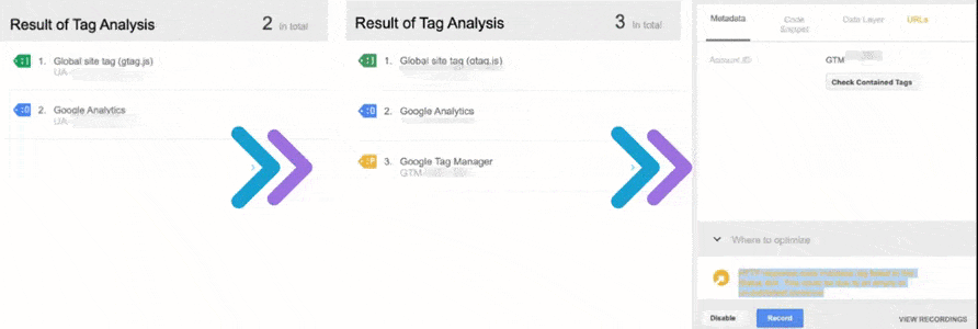 Перевірка в Tag Assistant