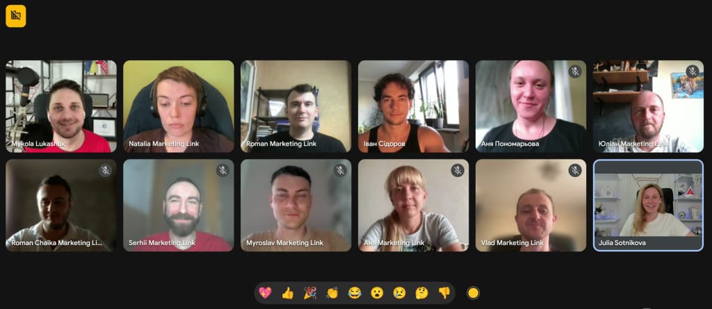 Онлайн-игра ALIAS для команды Marketing Link в удаленном формате