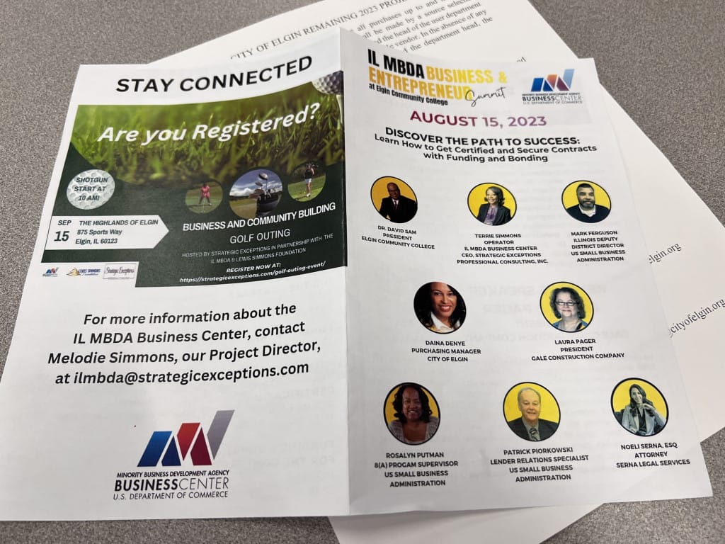 Business & Entrepreneur Summit Elgin Community College 2023