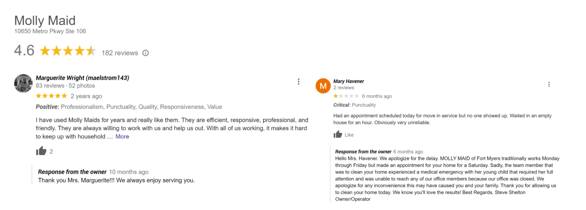 Respond to feedback promptly