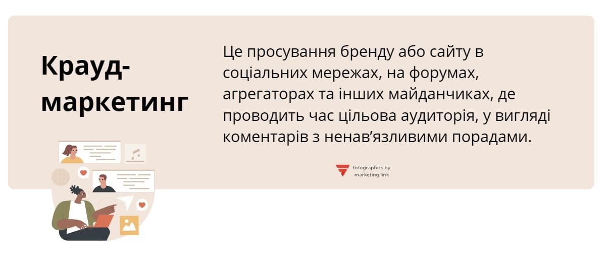 Що таке крауд-маркетинг