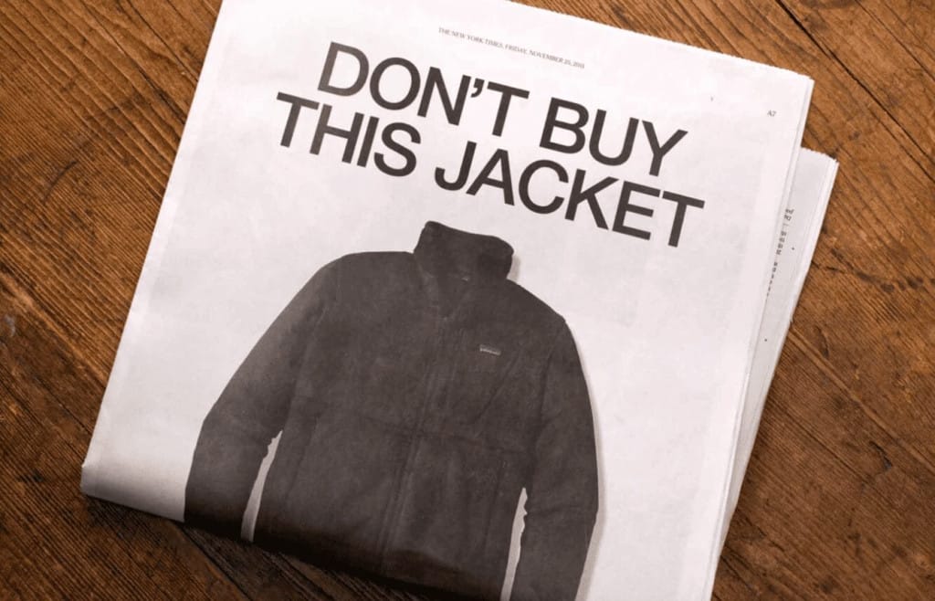 An example of green demarketing