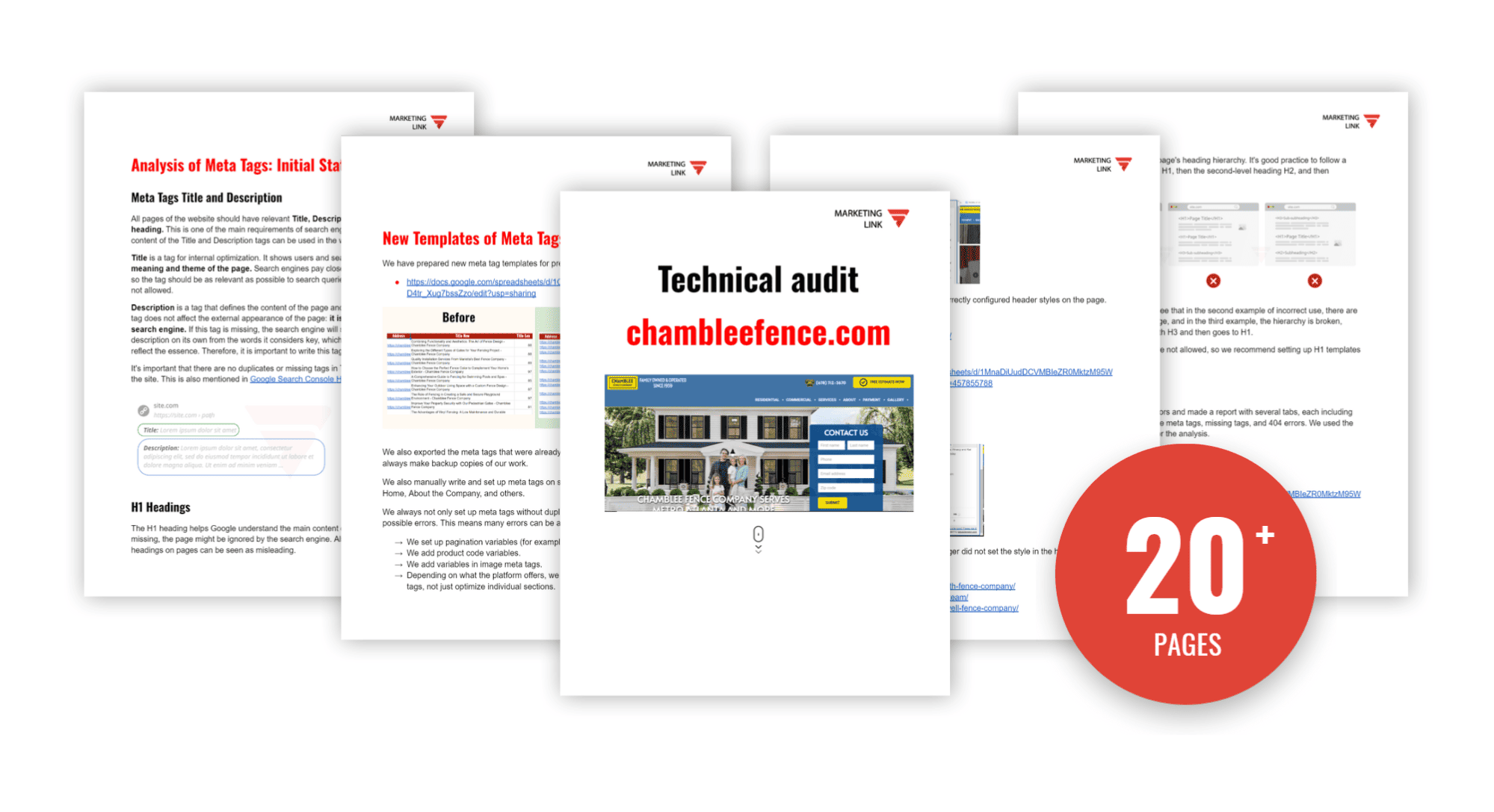 Маркетинговый аудит пример