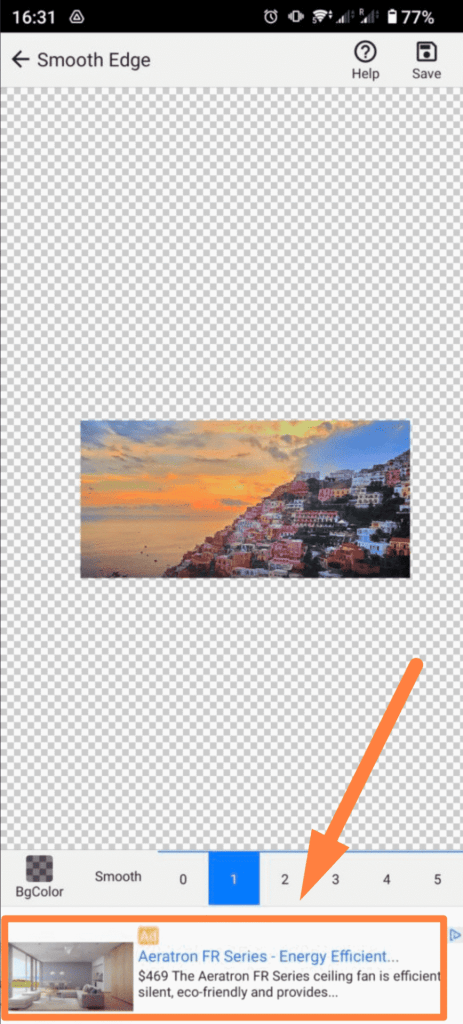 Який вигляд має реклама в додатку