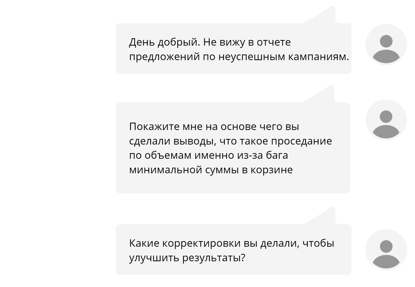 Нерабочая корзина портит продажи