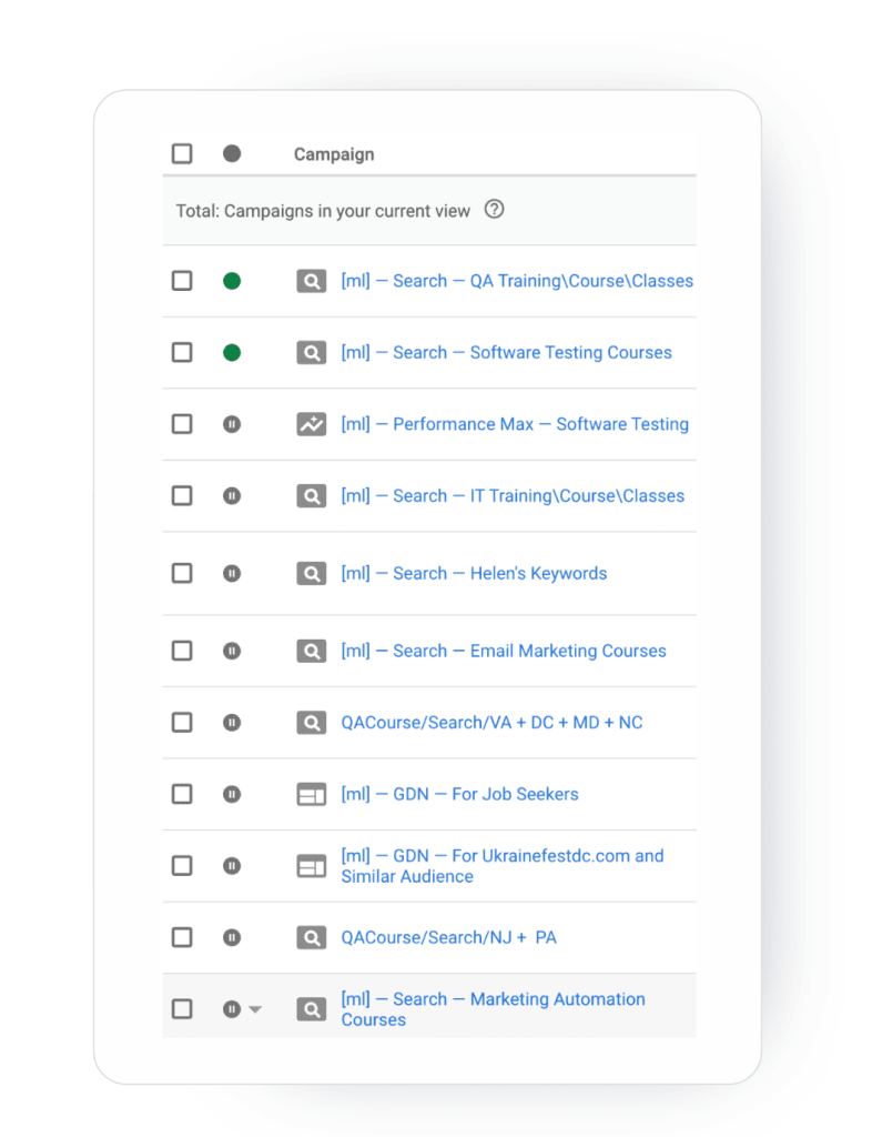 как запустить Google Ads для IT школы
