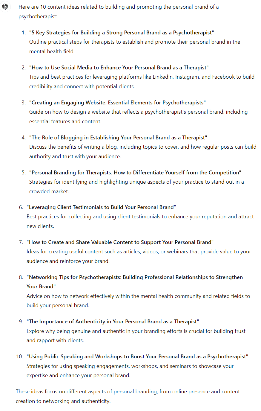 Brainstorming for finding interesting topics in the LST chat