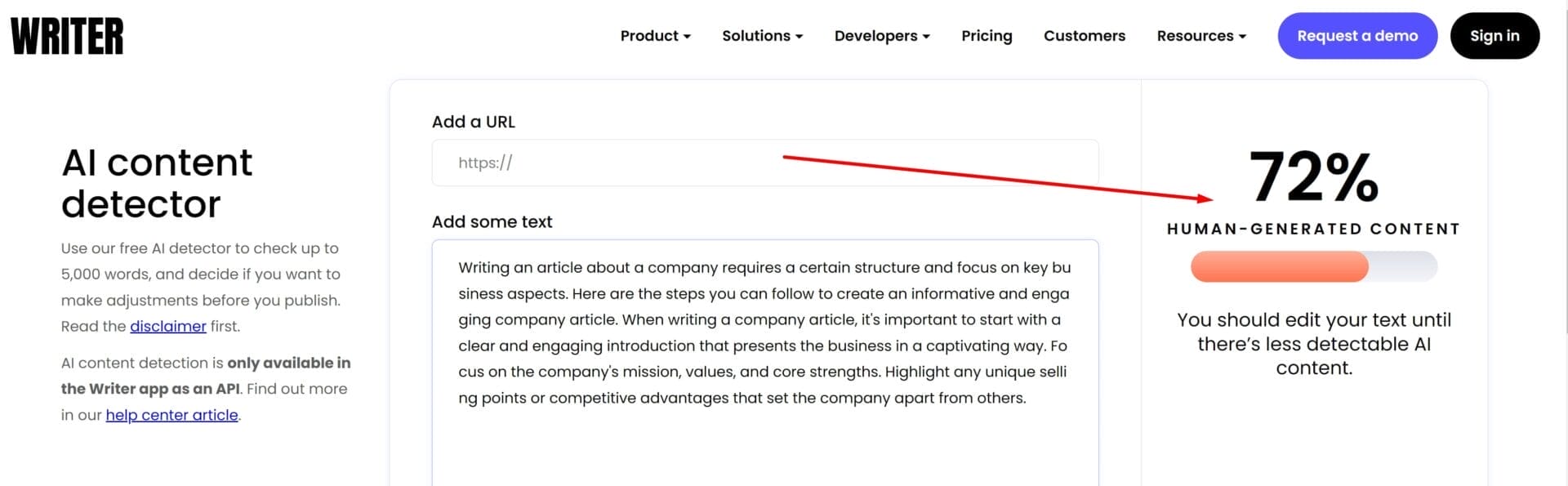 How to check if texts are generated by ChatGPT Writer