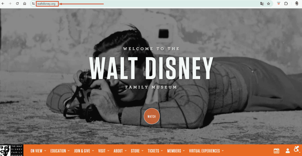 Fan site created via .org domain