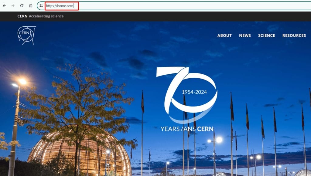 Using a suffix in a commercial website address