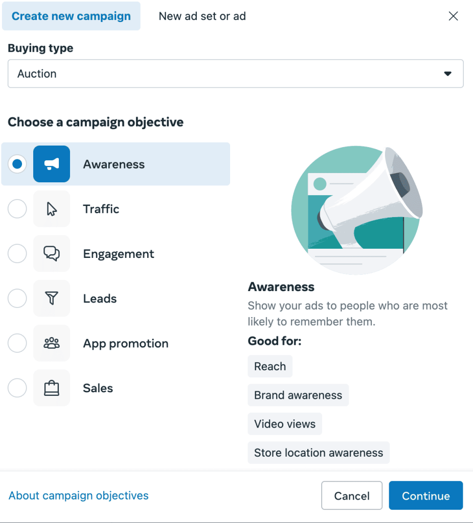 CPM (Cost per Mille) Meta (Facebook / Instagram)