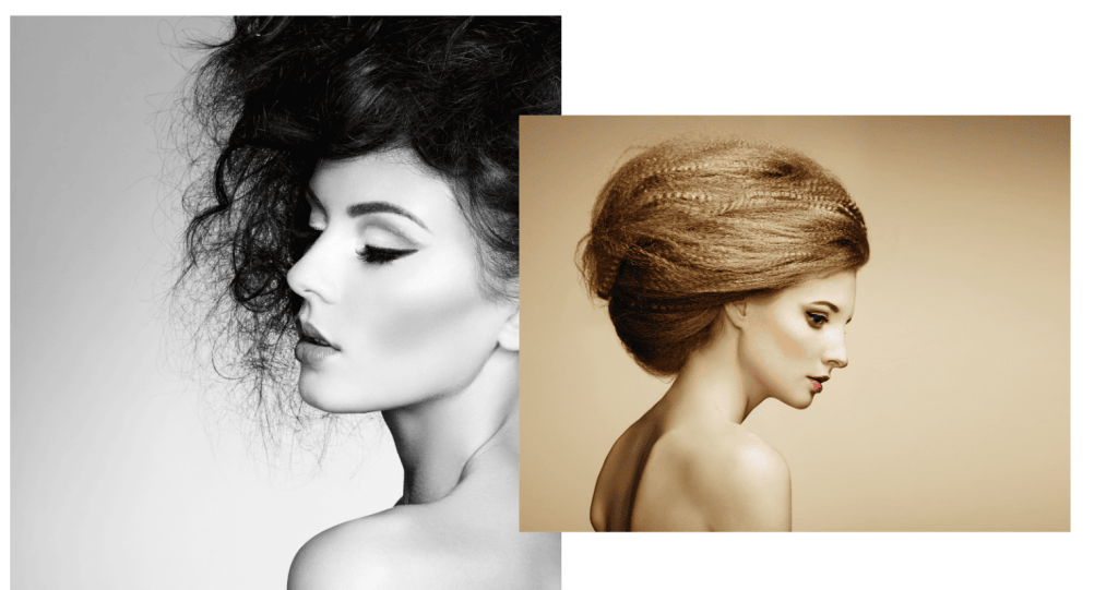 Slides from the portfolio of masters' works on the salon page