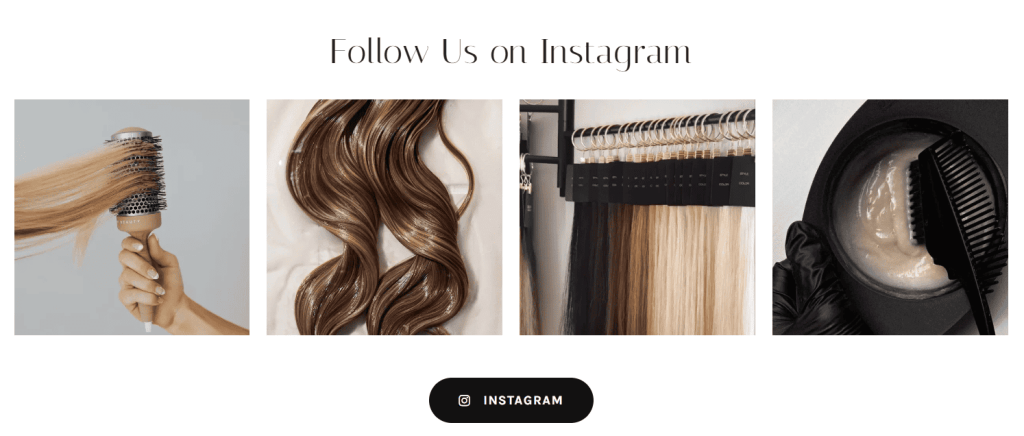 Engaging the Avanti salon audience on Instagram