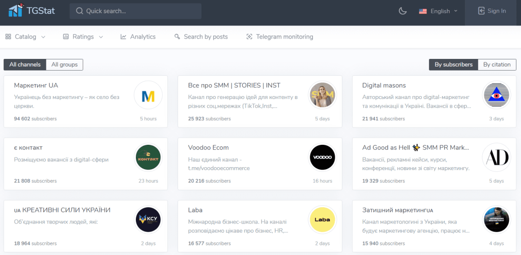 статистика