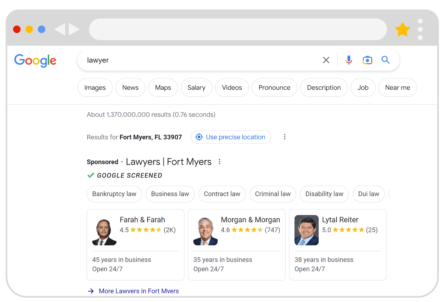 продвижение юридических услуг