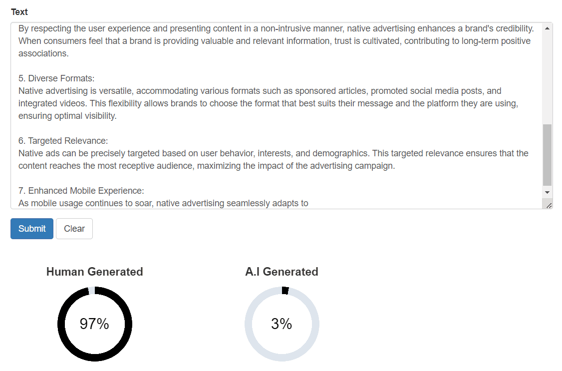 AI Text Classifier 11 інструментів для виявлення ШІ генерованого контенту