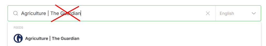what news should not be taken for the digest