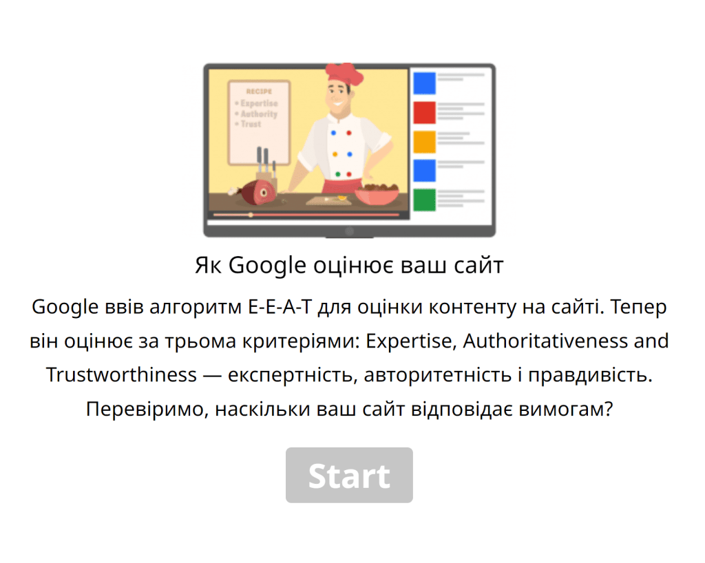 Як виглядає опитування на Wordpress старт