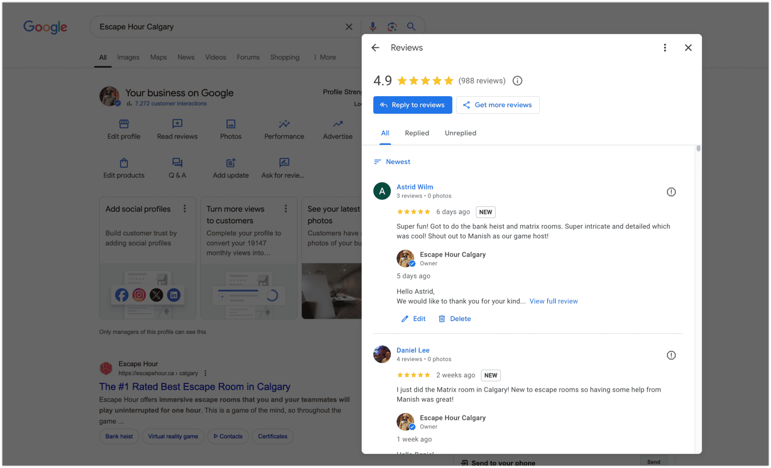 отзыв в Google как правильно реагировать