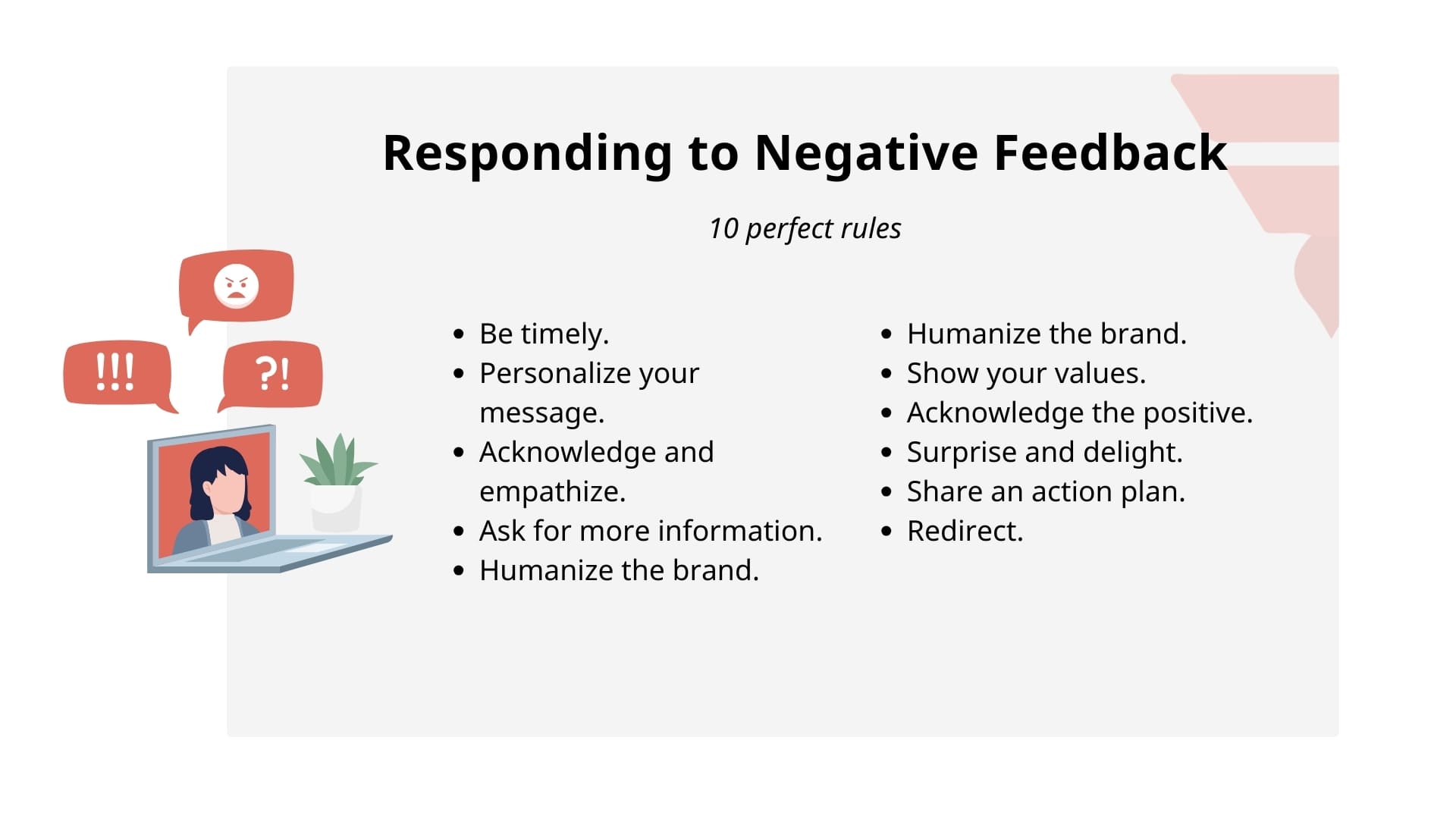 How to Respond to a Negative Customer Review