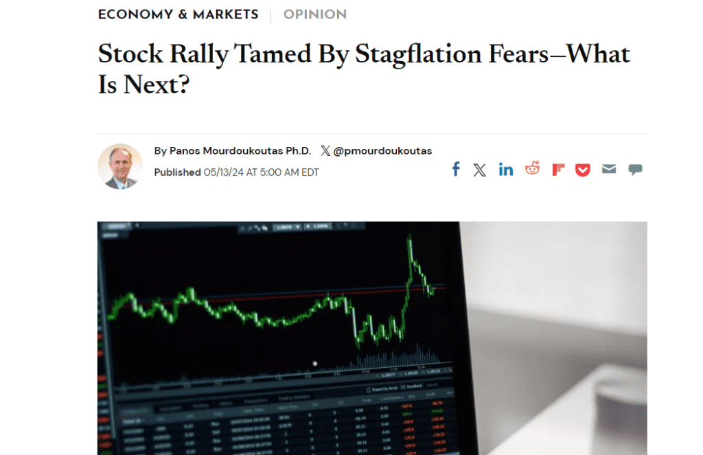 Using a subheading in an article