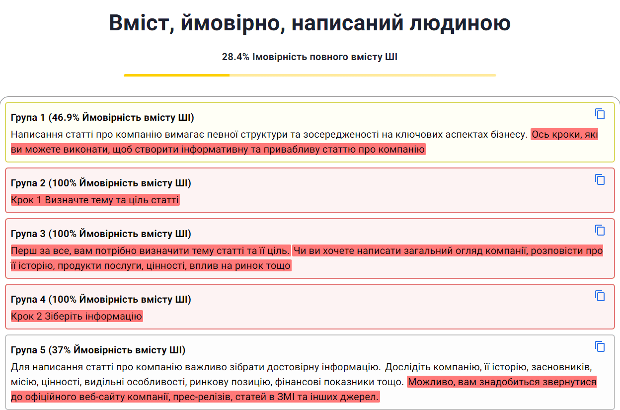 Как проверить, сгенерированы ли тексты ChatGPT сервисом Smodin
