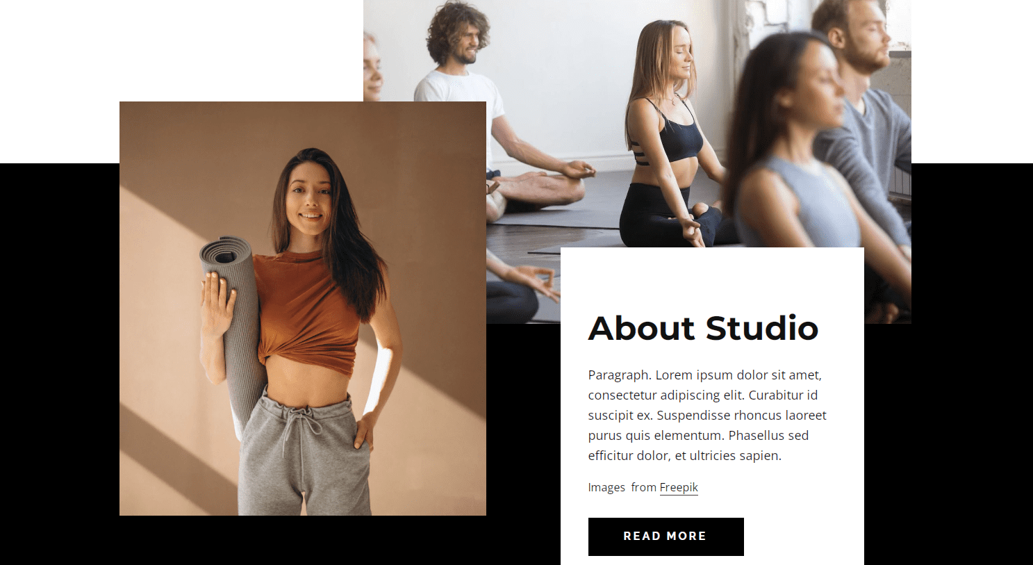 Volusion About Us template