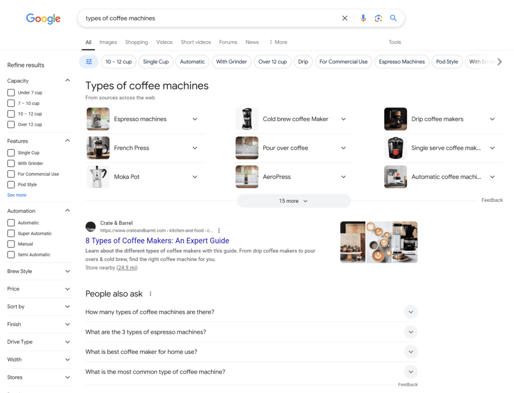 Alignment of organic output with contextual advertising