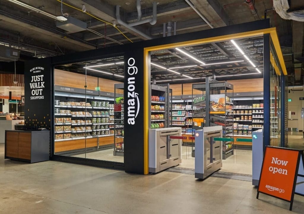 Amazon go store without cash registers