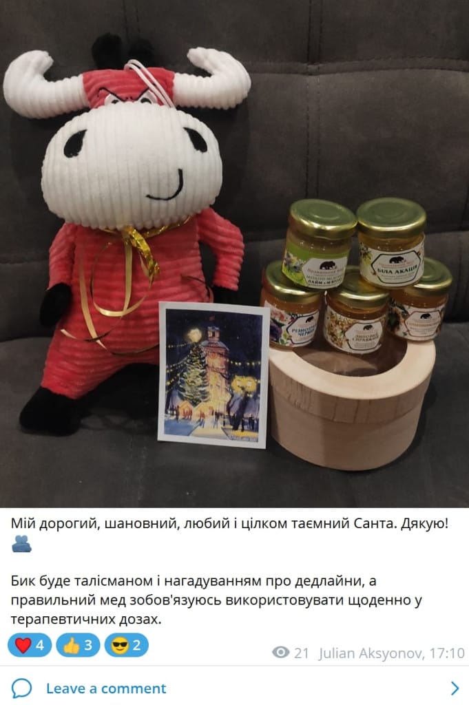 How Marketing Link played Secret Santa