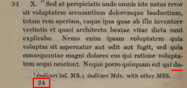Історія виникнення Lorem Ipsum