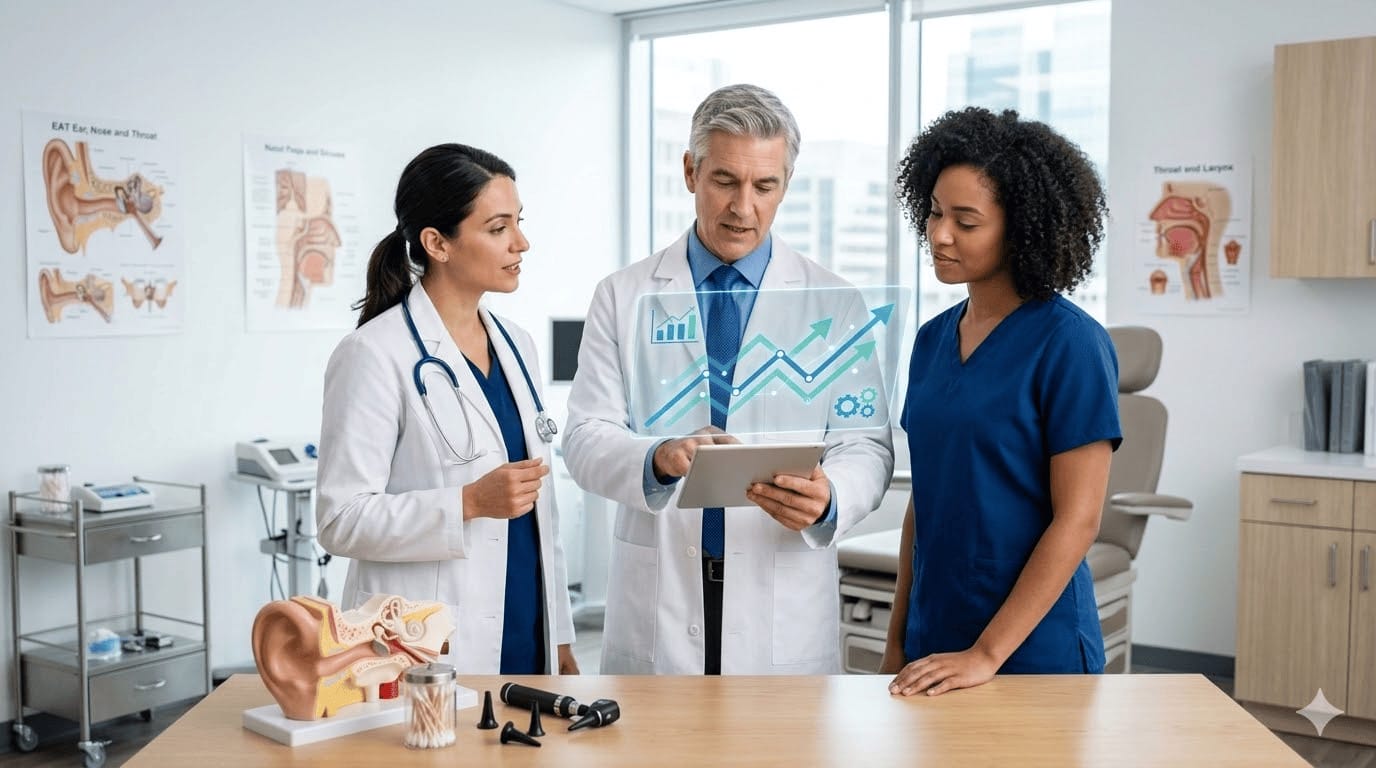 Increased the number of leads for a U.S. ENT clinic by 86.76 a Google Ads and Microsoft Ads case study