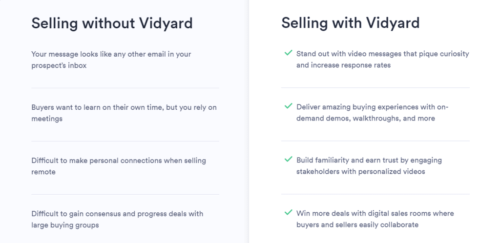 Порівняння (життя з продуктом і без нього чи переваги товару або послуги відносно аналогів)