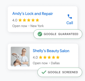 Google Quality Badges