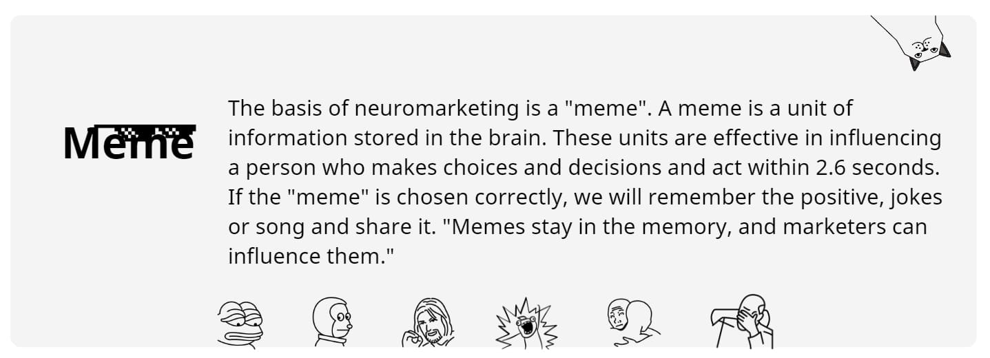 What is a meme and what does CTA have to do with it