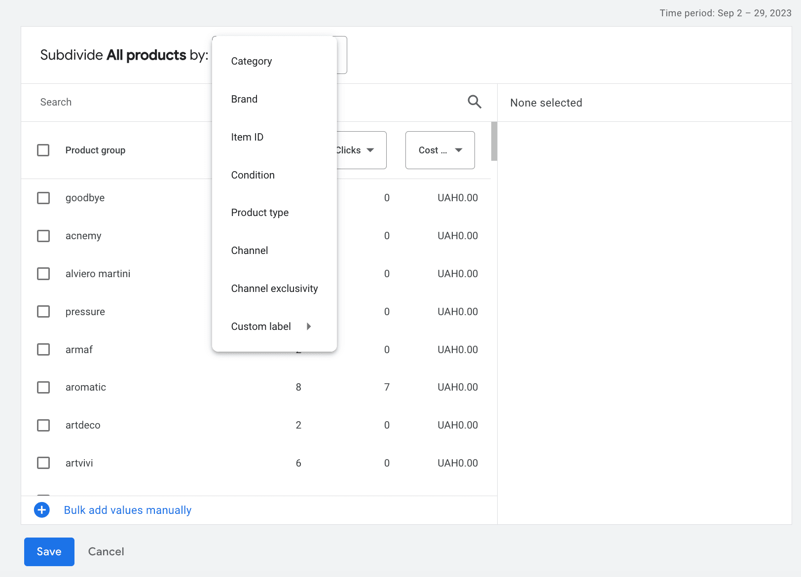 мануал з налаштування ефективної товарної реклами