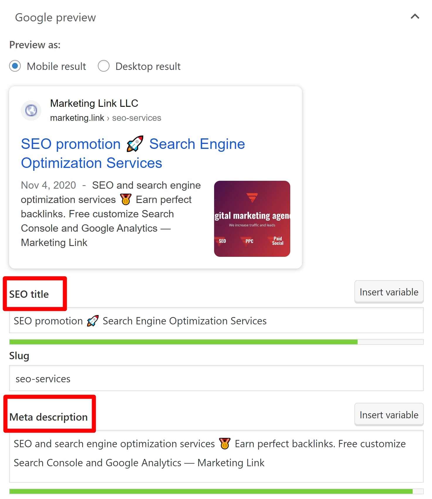 Плагин Yoast SEO для WordPress