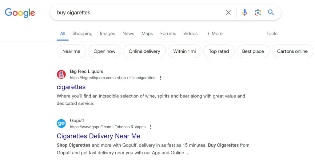 Опасные товары и услуги