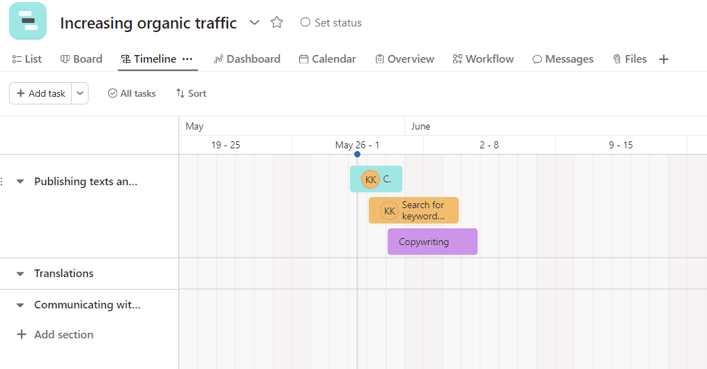 Расширенные тарифы для растущих компаний в сервисе Asana