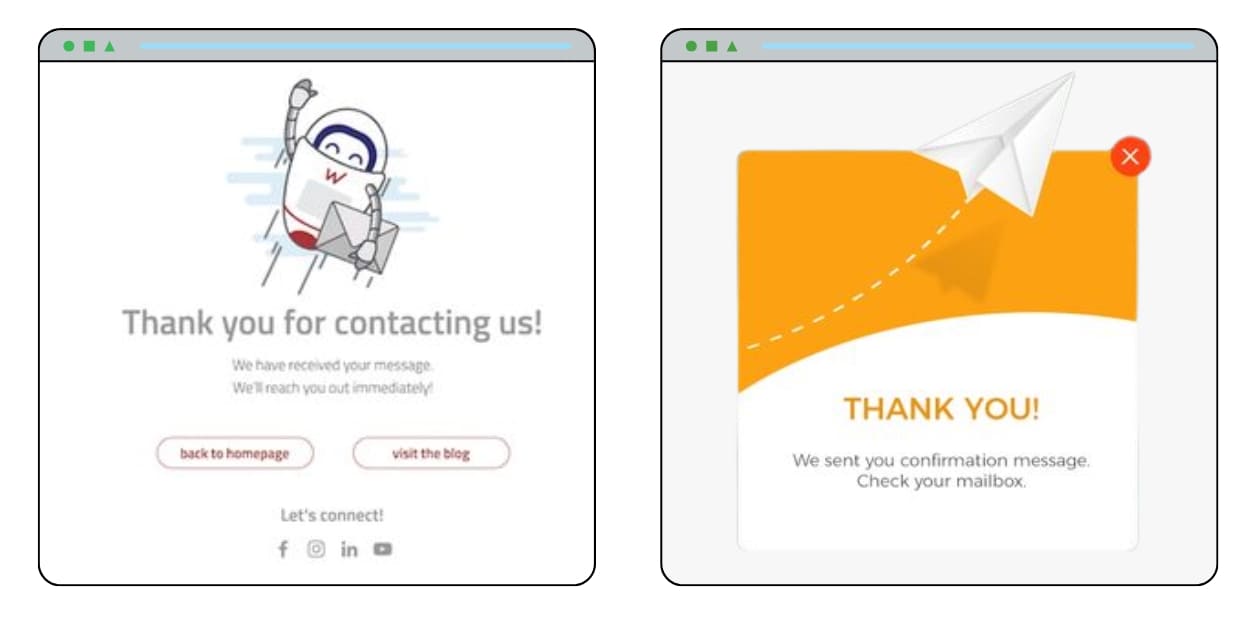 Яка мета сторінки подяки
